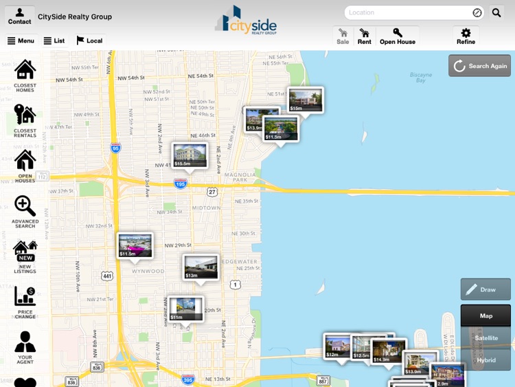 Cityside Realty Group for iPad