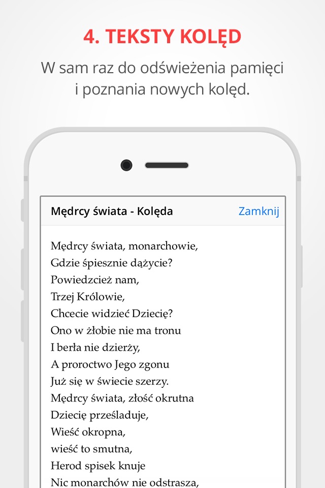 Życzenia i kolędy karaoke iSing - Święta 2016 screenshot 4