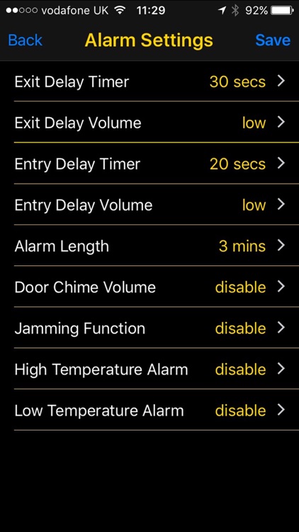 Yale GSM Control screenshot-3