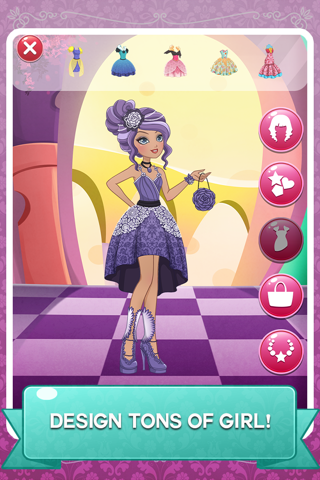 Ice Princess Palace Girl Makeup & Dress Up Games screenshot 3