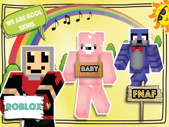 Fnaf Roblox And Baby Skins For Minecraft Pe By Nhi Doan - 