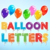 Balloon Letters and Numbers Sticker Pack