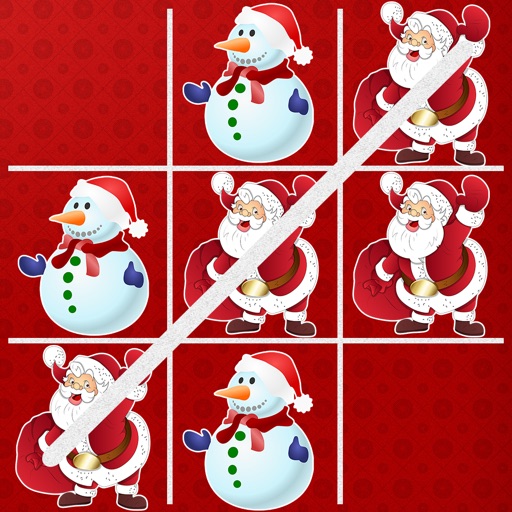 Christmas Tic Tac Toe : Play With Santa Claus Icon