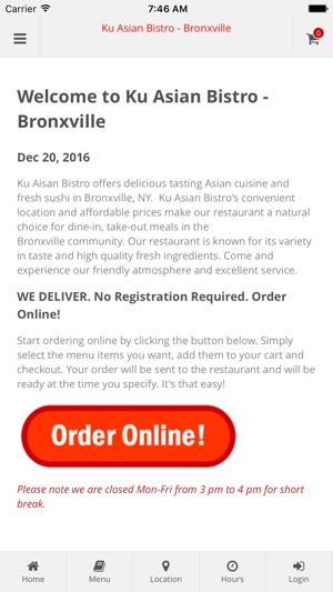 Ku Asian Bistro - Bronxville(圖1)-速報App