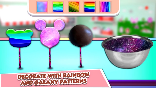 DIY Rainbow & Galaxy Cake Pop Making - Bake Pops(圖3)-速報App