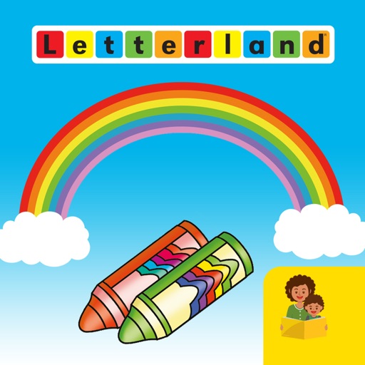 Letterland Rainbow Writing - Trace letter shapes iPhone App