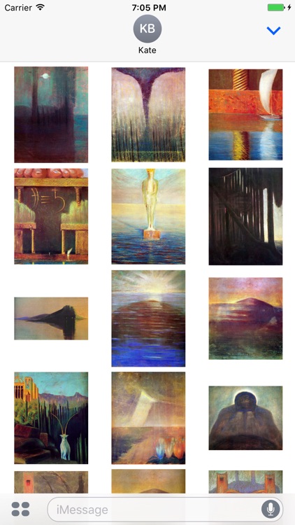 Mikalojus Ciurlionis Artworks Stickers