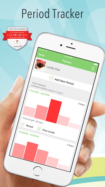Period Tracker Plus: Period & Ovulation Tracker screenshot-0