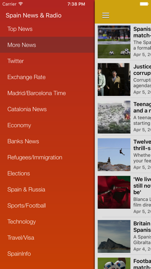 Spain News in English Today & Spanish Radio(圖2)-速報App