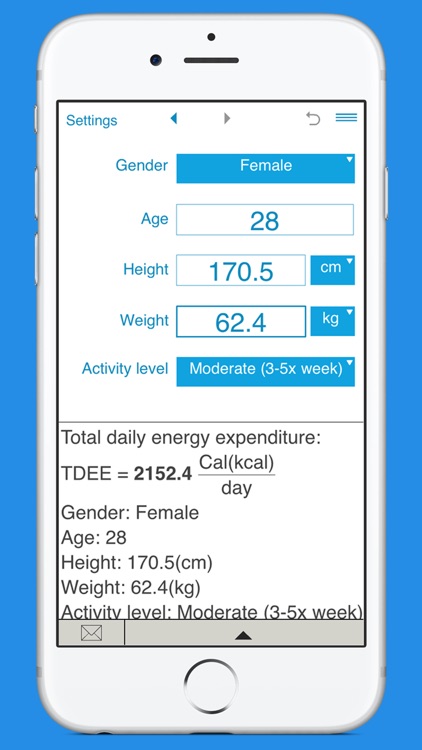 TDEE Calculator screenshot-3