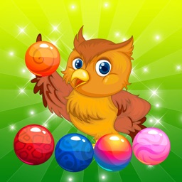 Birds Pop Bubble Shooter - New Ball Color Puzzle