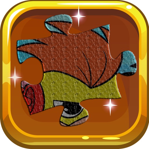 Cartoon Jigsaw Puzzle Box For Teen Titans Go iOS App