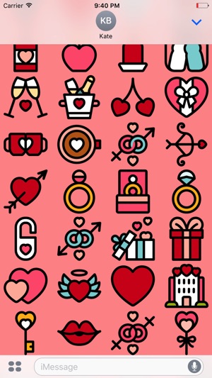 Valentine's Day Stickers - Love For Messages(圖4)-速報App