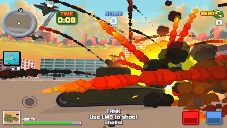 Shooting Tank Attack Game screenshot-3