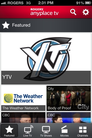 Rogers Anyplace TV screenshot 2