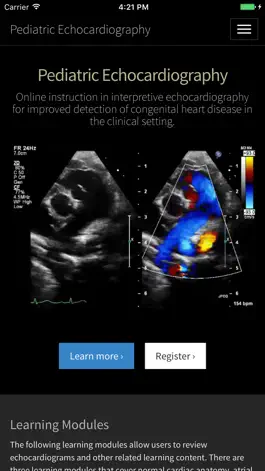 Game screenshot Pediatric Echocardiography mod apk