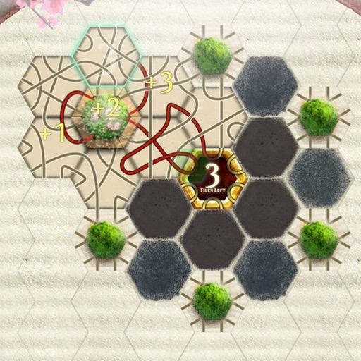 Six strange match puzzle-Hexagon icon