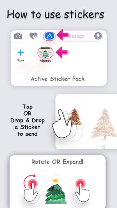 How to cancel & delete Christmas Tree Stickers by Kappboom from iphone & ipad 3