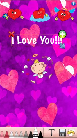 Game screenshot Создай свою открытку ко дню Святого Валентина apk