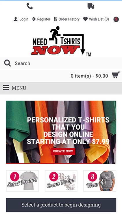 Design a T-shirt and Print