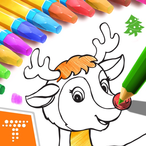 Christmas Colouring Book iOS App