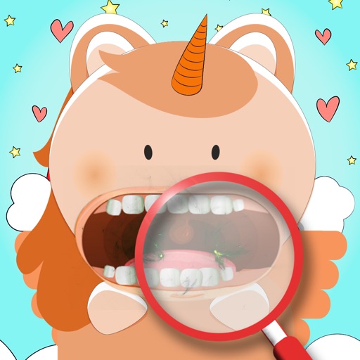 Little Pig Pony Unicorn - Dentist Office Games iOS App