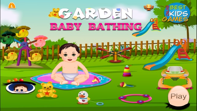 Garden Baby Bathing