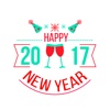 Happy New Year Countdown 2017 for iMessage Sticker
