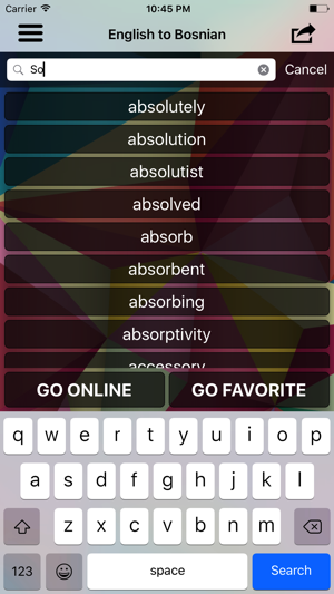 English To Bosnian Translator Offline and Online(圖2)-速報App