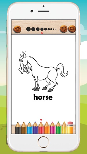 Game For Kids  Animal Coloring Book & Vocabulary(圖5)-速報App