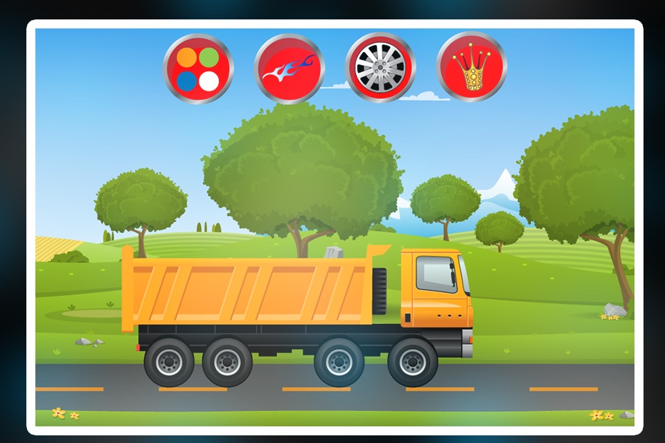 Dump Truck Salon Auto Repair: Car Wash & Spa Game screenshot 4