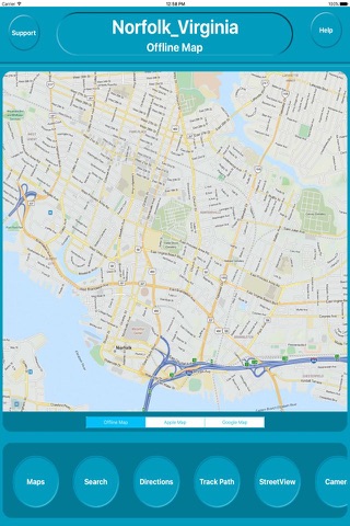 Norfolk Virginia Offline City Maps Navigation screenshot 3