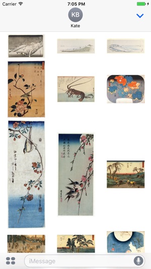 Hiroshige Artworks Stickers(圖2)-速報App