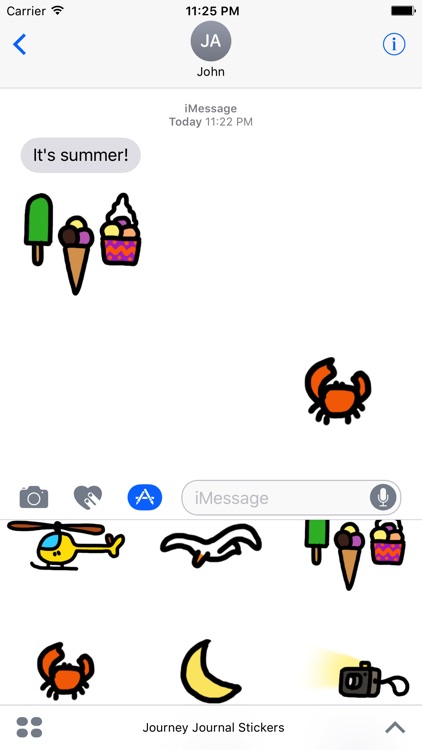 Journey Journal Stickers