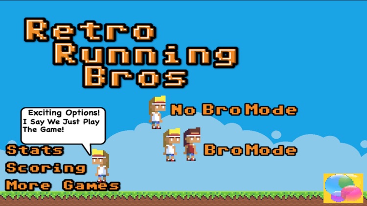 Retro Running Brothers