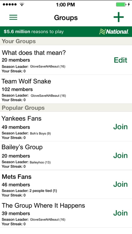 MLB.com Beat the Streak