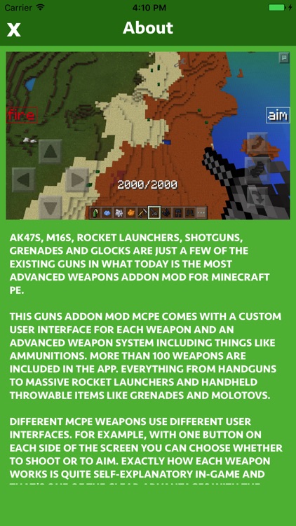 GUNS ADDON & MODS for Minecraft Edition