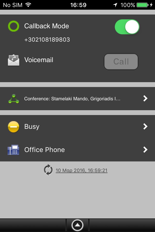 OpenScape Mobile screenshot 3