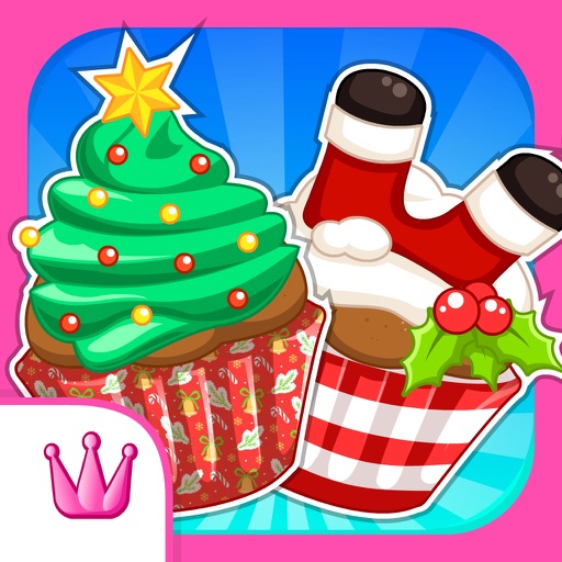 Adorable Christmas Cupcakes icon