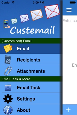 Custemail: Create and send customized email screenshot 2