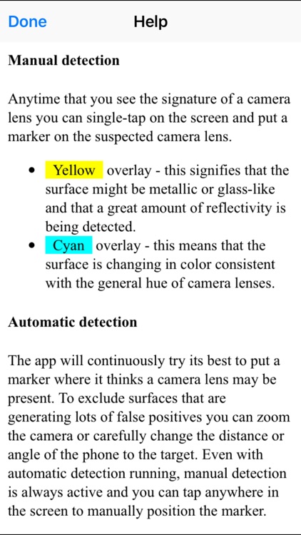 Spy hidden camera Detector screenshot-3