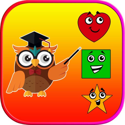 Shapes Vocabulary Learning Game for Preschool Kids Icon