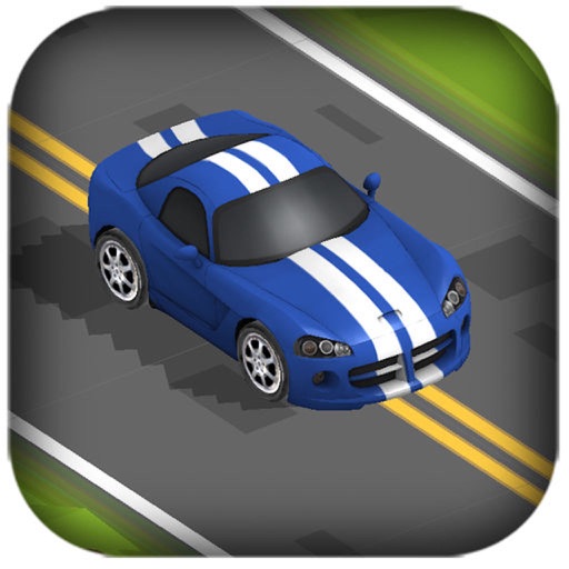 Street Racing Zigzag Cars 2017 Icon