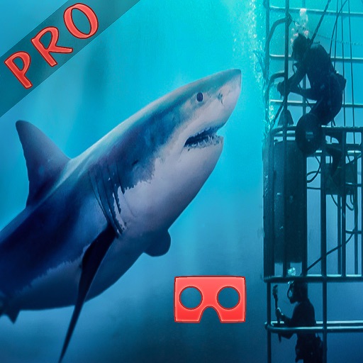 VR Hungry Shark Cage Simulator Free Icon