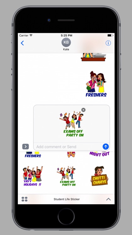 Student Life Cracking Stickers
