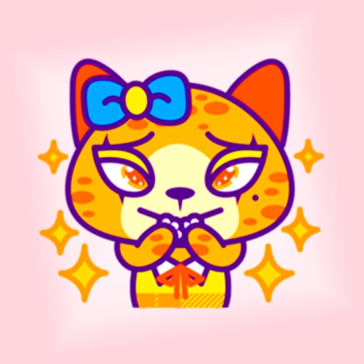 Colorful Cats Stickers! icon