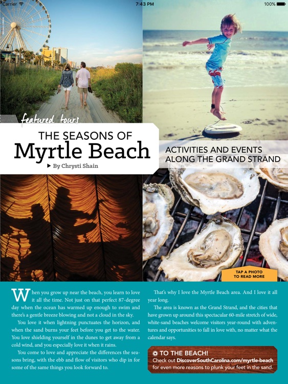 South Carolina Vacation Guide 2017