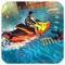 Flood has hit an attracted city in Tsunami attack and devastation calls emergency in water bike riding in Jet Ski rescue simulator