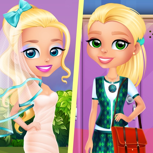 Ava Grows Up - Makeup, Makeover, Dressup Girl Game iOS App