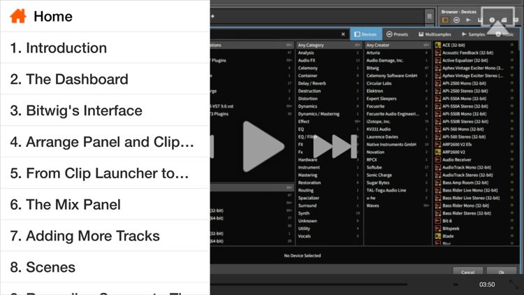 Beginner's Guide For Bitwig 2